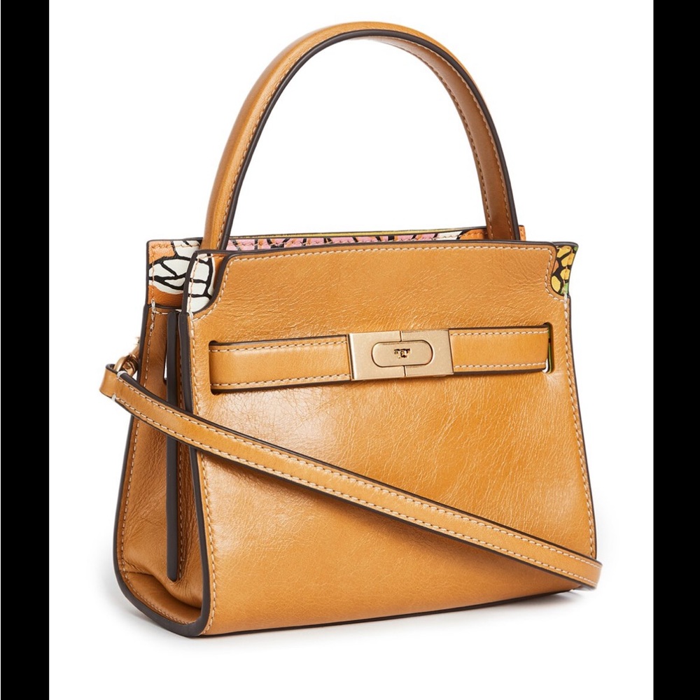 COPY - Tory Burch Lee Radziwill Glazed Petite Double Bag